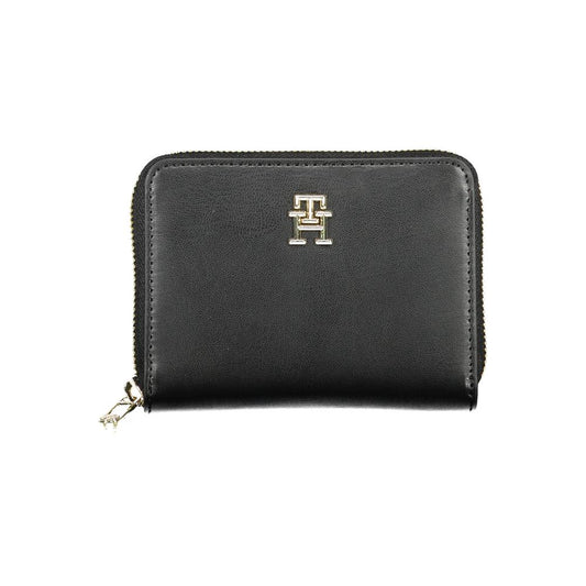 Tommy Hilfiger Black Polyethylene Wallet Tommy Hilfiger