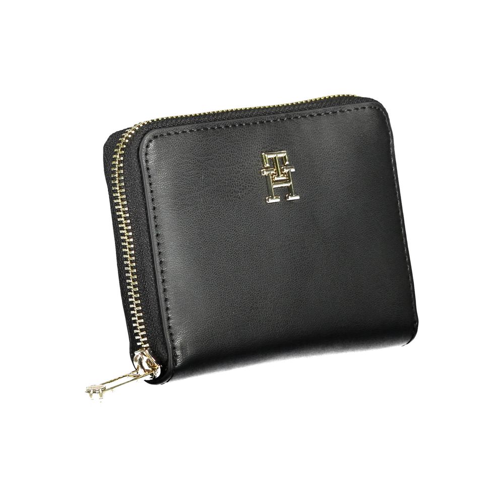 Tommy Hilfiger Black Polyethylene Wallet Tommy Hilfiger