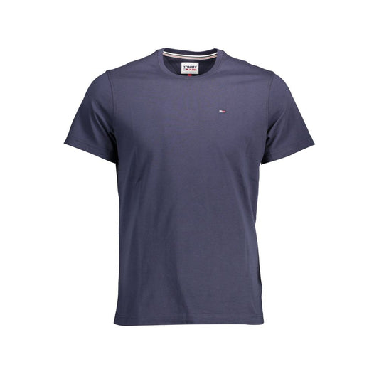 Tommy Hilfiger Blue Cotton T-Shirt Tommy Hilfiger