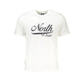 White North Sails Bianco Cotton men's T-shirt featuring a classic crew neck and breathable fabric.