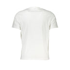 North Sails Bianco Cotton Men’s T-Shirt showing a white cotton t-shirt with North Sails logo on the front.