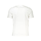 White North Sails Bianco cotton men's T-shirt displayed flat on a white background.