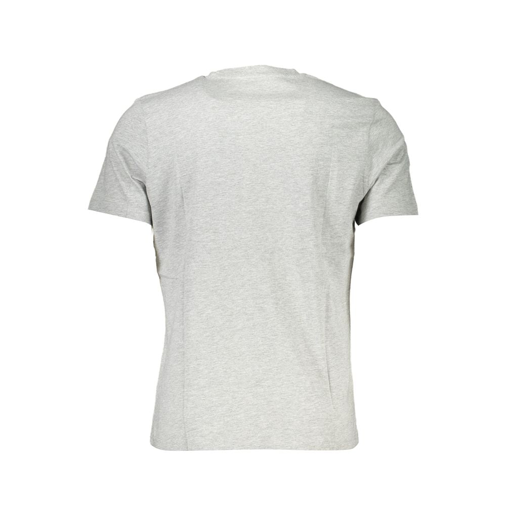 North Sails Grigio Cotton Men's T-Shirt showing a casual fit with the North Sails logo on the chest, in soft grey color.