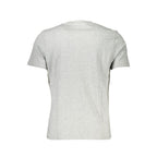 North Sails Grigio Cotton Men's T-Shirt showing a casual fit with the North Sails logo on the chest, in soft grey color.