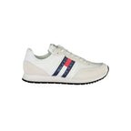 Tommy Hilfiger Bianco Polyester Men Sneaker Tommy Hilfiger