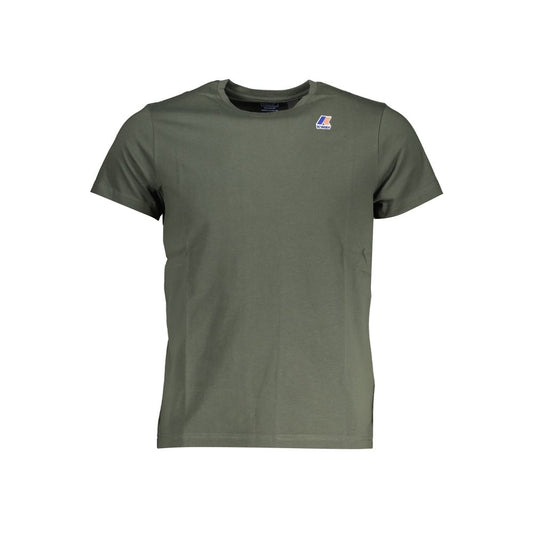 K-WAY Green Cotton T-Shirt K-WAY