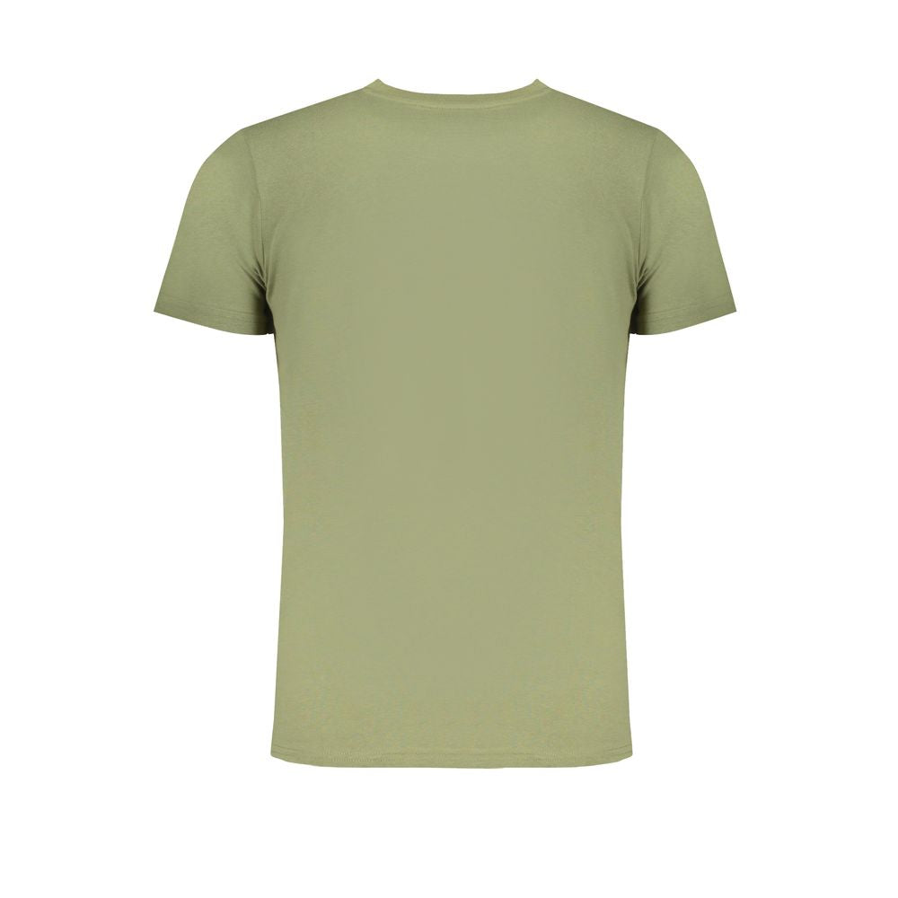Norway 1963 Verde cotton men's T-shirt featuring a relaxed fit and classic crew neck design.