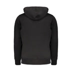 Calvin Klein Nero cotton men's sweatshirt with crew neck and long sleeves, featuring the brand logo on the chest.