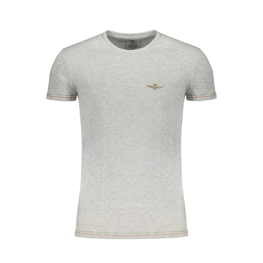 Aeronautica Militare Brown Cotton Men T-Shirt Aeronautica Militare