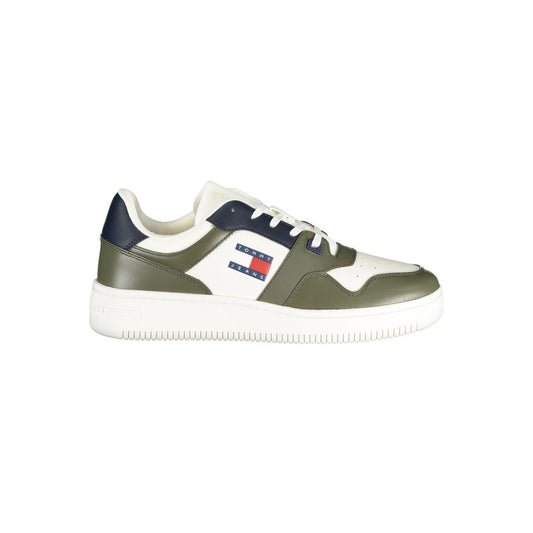 Tommy Hilfiger Verde Leather Men Sneaker Tommy Hilfiger