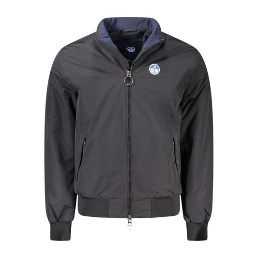 North Sails Black Polyamide Men Jacket North Sails