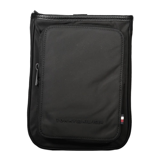 Tommy Hilfiger Black Polyester Men Shoulder Bag Tommy Hilfiger