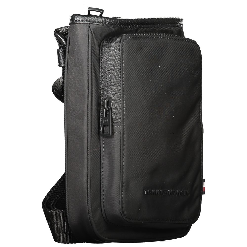 Tommy Hilfiger Black Polyester Men Shoulder Bag Tommy Hilfiger