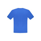 Blue cotton men's T-shirt from North Sails featuring a casual fit and classic crew neckline.
