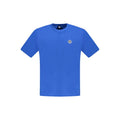Blue cotton men's T-shirt by North Sails, featuring a classic crew neck and relaxed fit, shown on a plain background.
