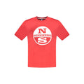 North Sails Rossetto Cotton Men’s T-Shirt, white crew neck shirt with North Sails logo, casual and comfortable fit.