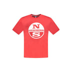 North Sails Rossetto Cotton Men’s T-Shirt, white crew neck shirt with North Sails logo, casual and comfortable fit.