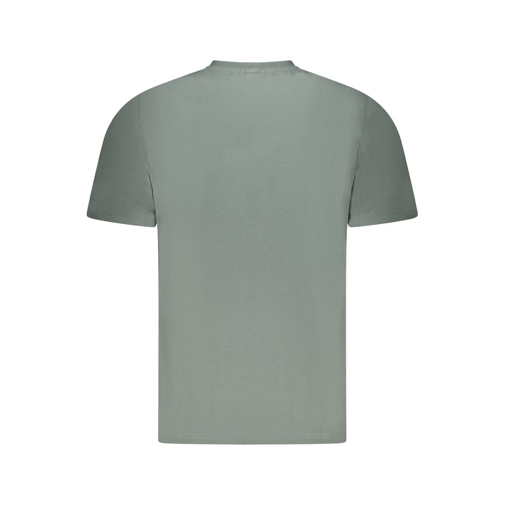 North Sails Green Cotton Men T-Shirt North Sails