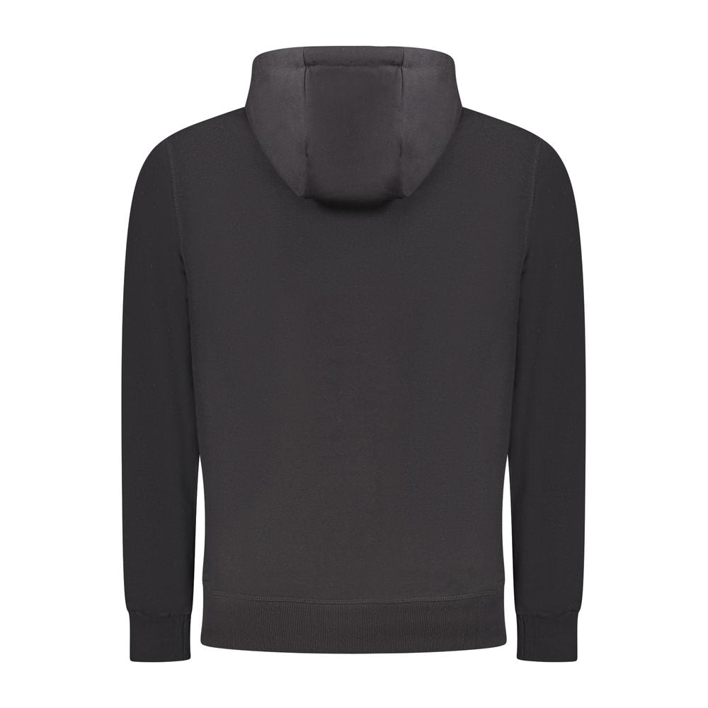 North Sails Black Cotton Men Sweater North Sails
