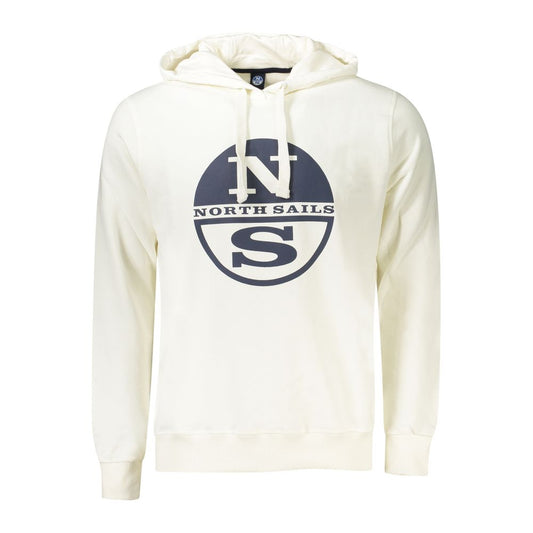 North Sails White Cotton Men Sweater North Sails