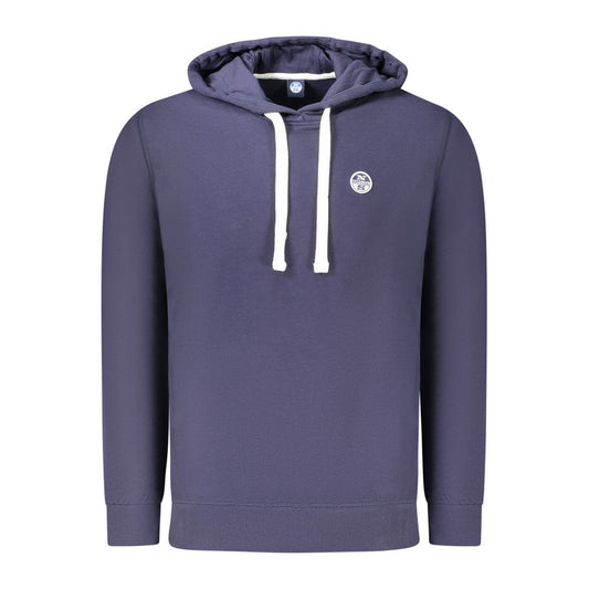 North Sails Blue Cotton Men Sweater North Sails