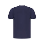 Blue cotton men's T-shirt by North Sails with a classic fit and crew neck, displayed on a plain background.