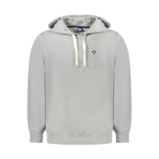 North Sails Brown Cotton Men Sweater North Sails