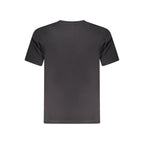 Black cotton North Sails men's T-shirt with a crew neck and short sleeves, featuring the North Sails logo on the chest.