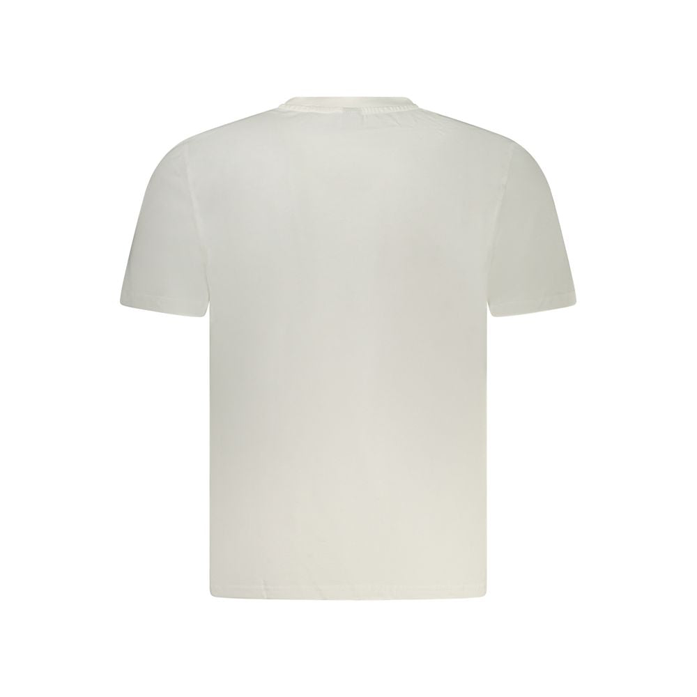 North Sails White Cotton Men T-Shirt North Sails