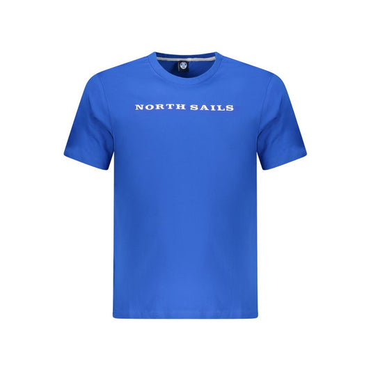 North Sails Blue Cotton Men TShirt North Sails