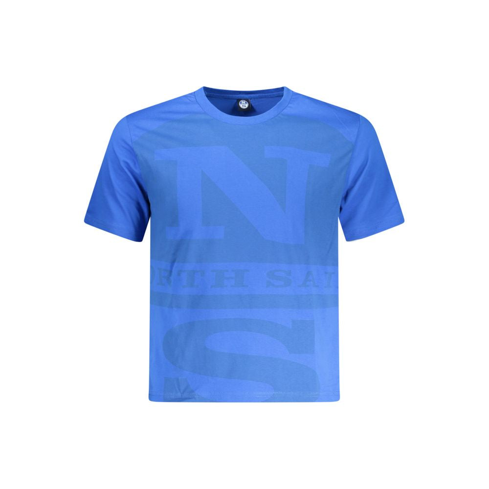 North Sails Blue Cotton T-Shirt North Sails
