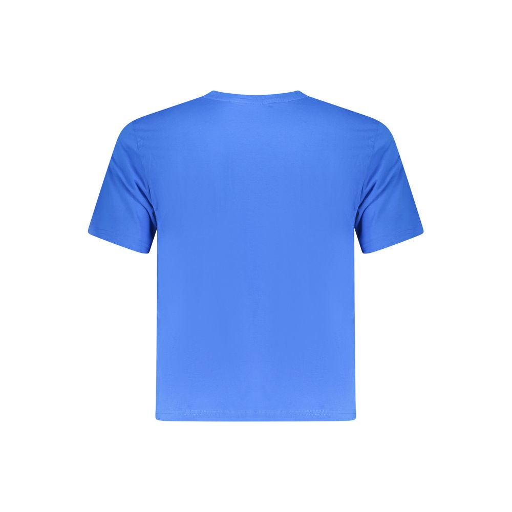 North Sails Blue Cotton Men T-Shirt North Sails