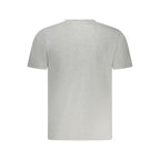 North Sails Grigio cotton men's T-shirt displayed flat, showcasing its casual fit and soft fabric in a neutral color.