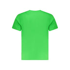 North Sails Verde cotton men's T-shirt with crew neck and short sleeves, displayed flat in natural fabric color.