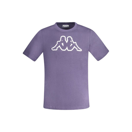 Kappa Blue Cotton Men T-Shirt Kappa