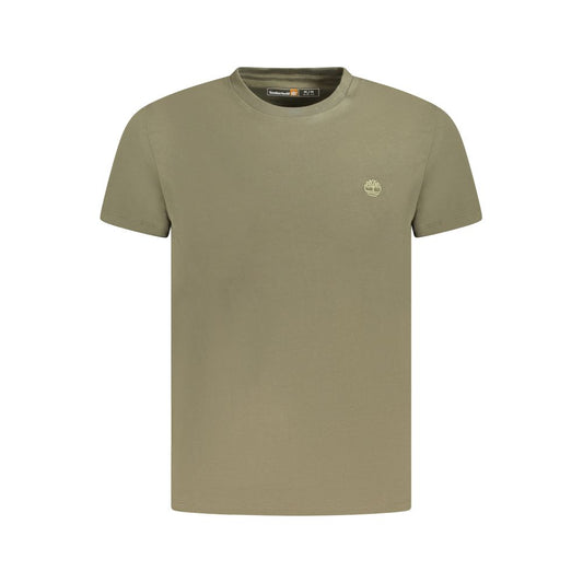 Timberland Green Cotton Men Shirt Timberland