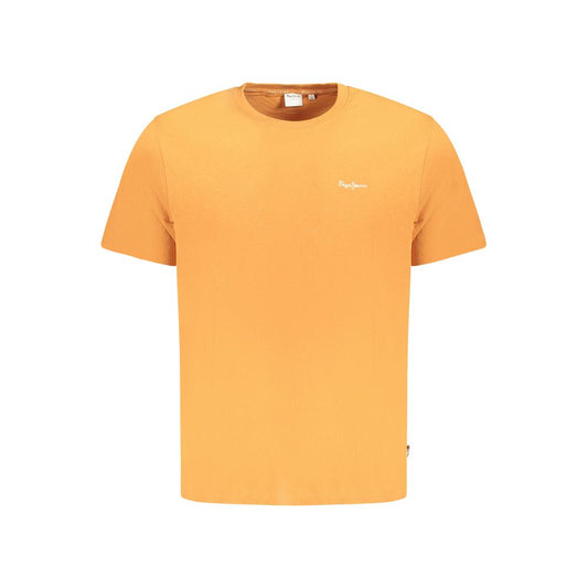 Pepe Jeans Orange Cotton T-Shirt Pepe Jeans