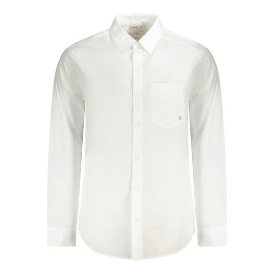 Calvin Klein White Cotton Shirt Calvin Klein
