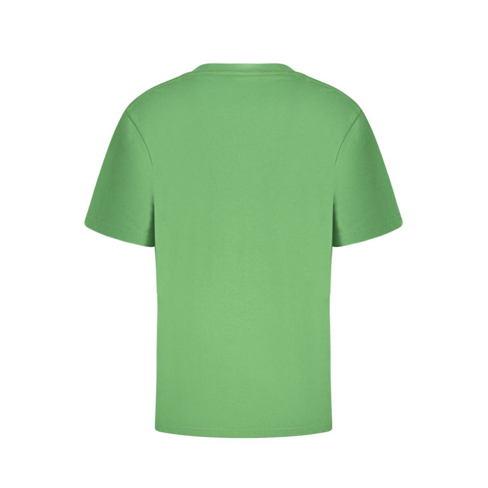 Vans Verde cotton men's T-shirt featuring a casual fit with a classic crew neck and Vans logo on the chest.