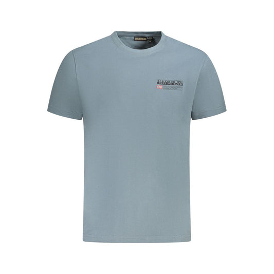 Napapijri Brown Cotton Men T-Shirt Napapijri