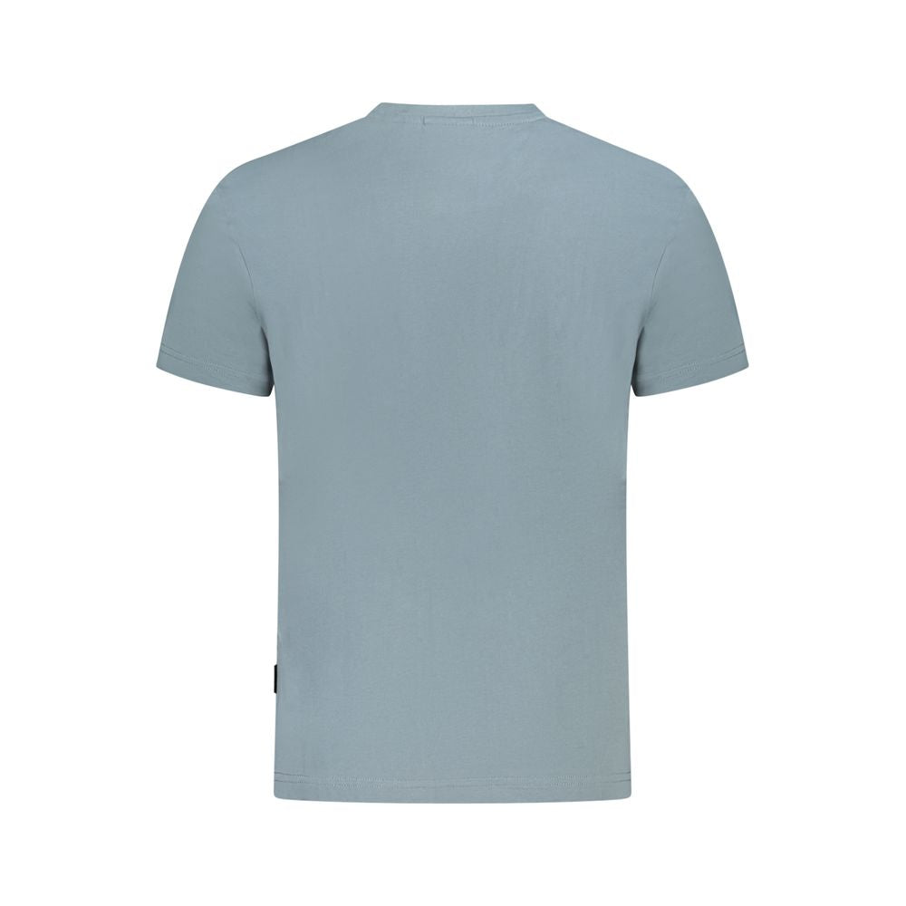 Napapijri Brown Cotton Men T-Shirt Napapijri
