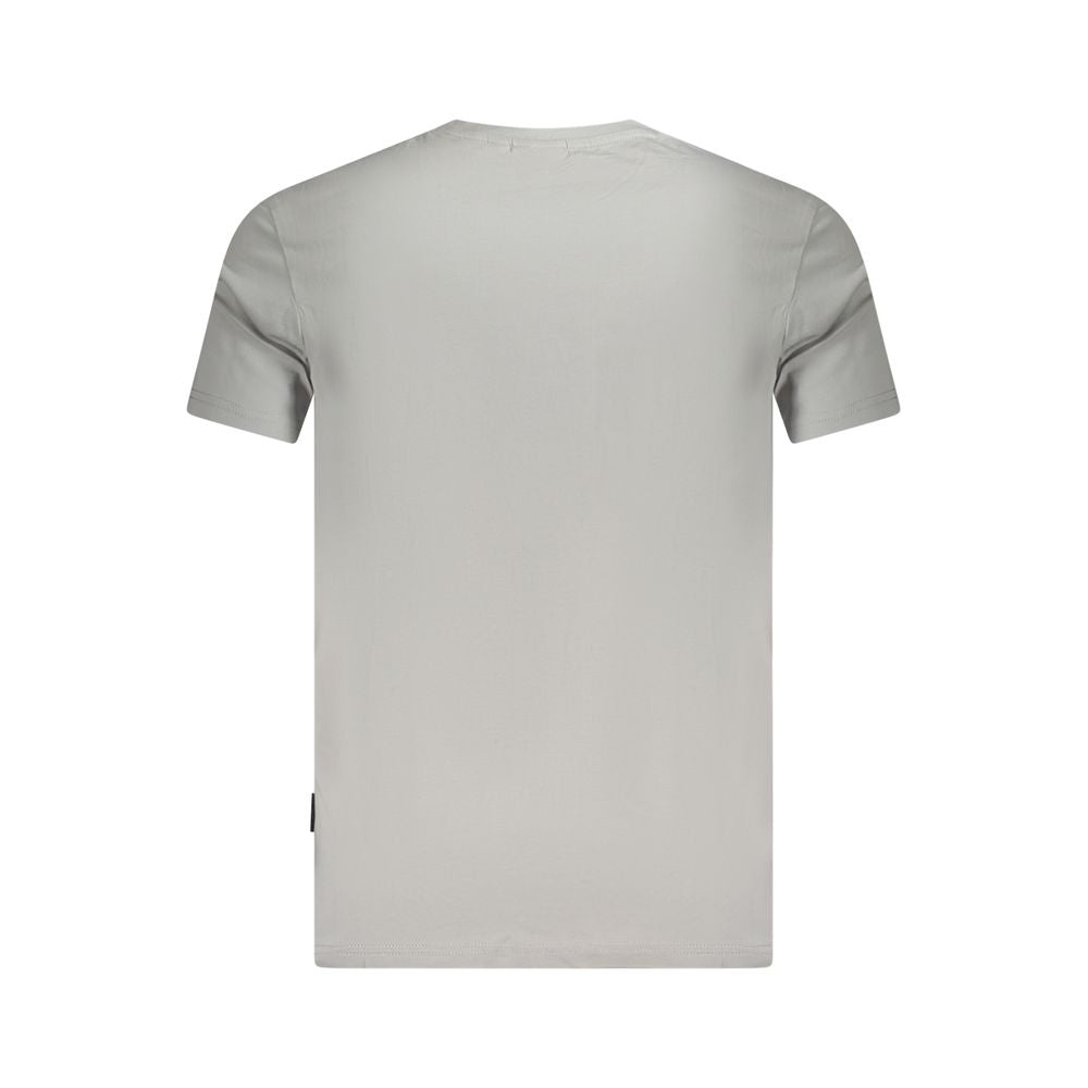 Napapijri Brown Cotton Men T-Shirt Napapijri