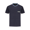 Napapijri Blue Organic Cotton Men's T-Shirt
