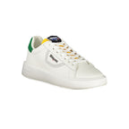 Blauer White Polyurethane Men Sneaker Blauer
