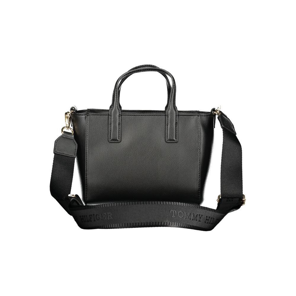 Tommy Hilfiger Black Polyester Women Handbag Tommy Hilfiger