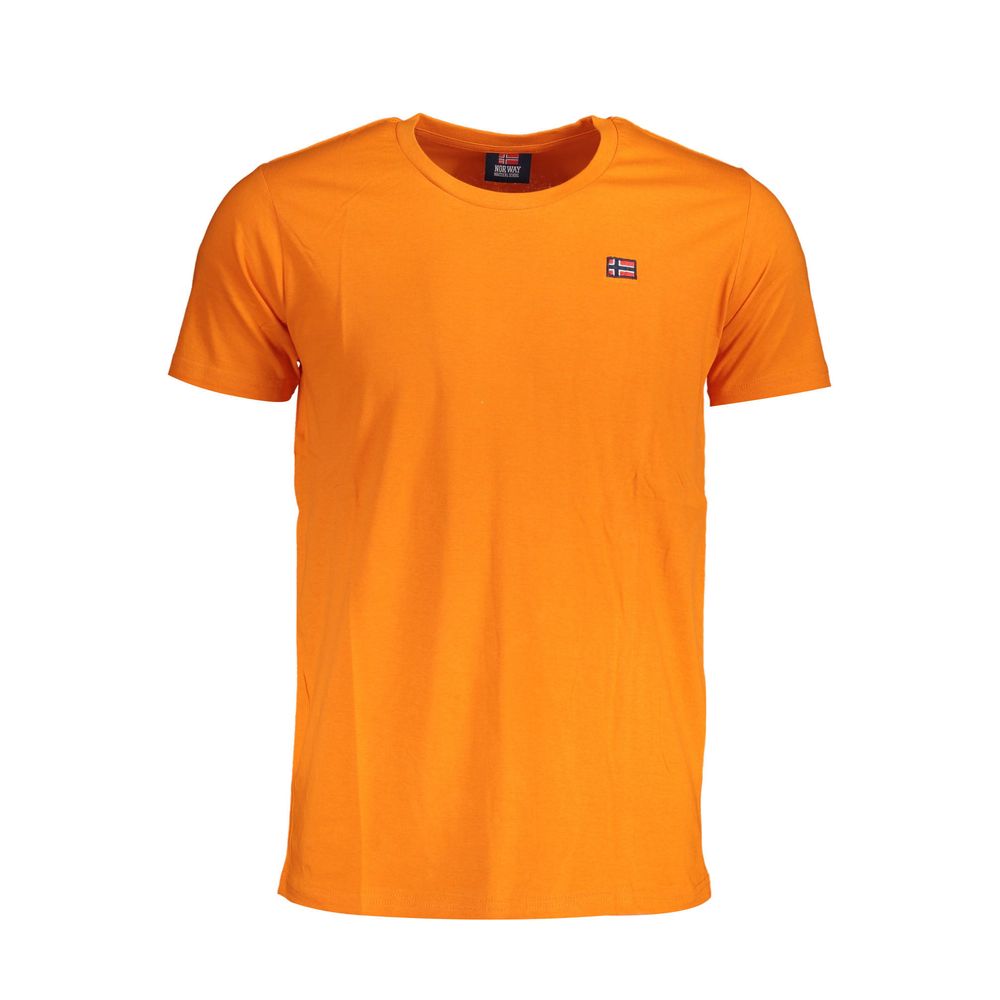 Norway 1963 Orange Cotton Men T-Shirt Norway 1963