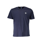 North Sails Blue Cotton Mens T-Shirt North Sails