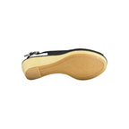 Tommy Hilfiger Black Polyester Women Sandal Tommy Hilfiger