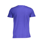 Norway 1963 blue cotton men's T-shirt with crew neck and short sleeves, casual and comfortable everyday wear