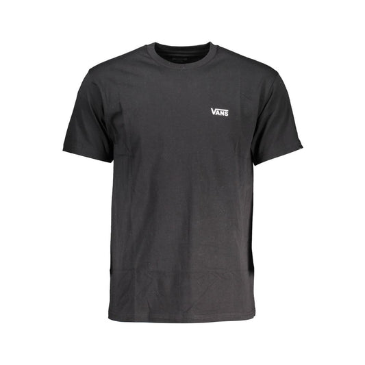 Vans Nero Cotton Men T-Shirt Vans